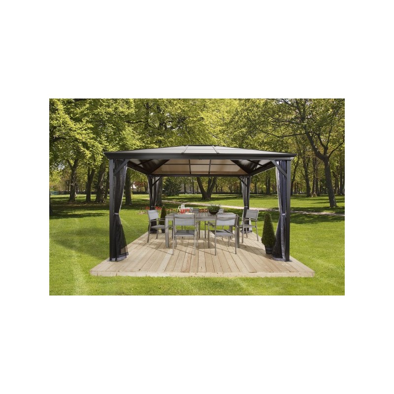 Sojag 10x14 Verona Gazebo Kit - Gray (314-9160734)