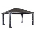 Sojag 12x16 Genova Gazebo Kit - Dark Brown (500-9165852)