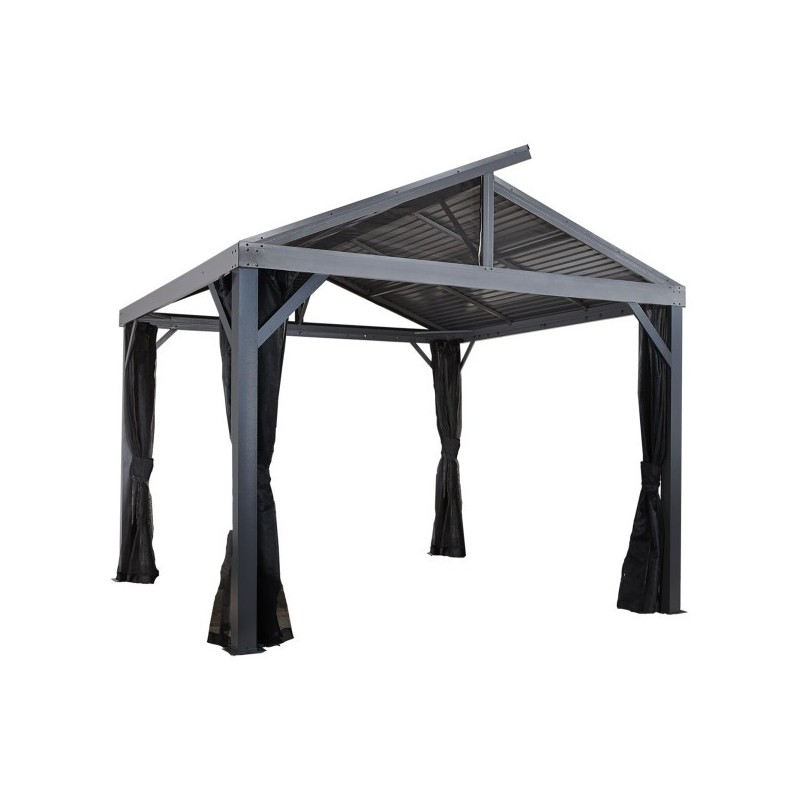 Sojag 12x12 South Beach II Gazebo Kit - Light Brown (500-8162783)