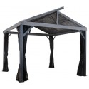 Sojag 12x12 South Beach II Gazebo Kit - Light Brown (500-8162783)