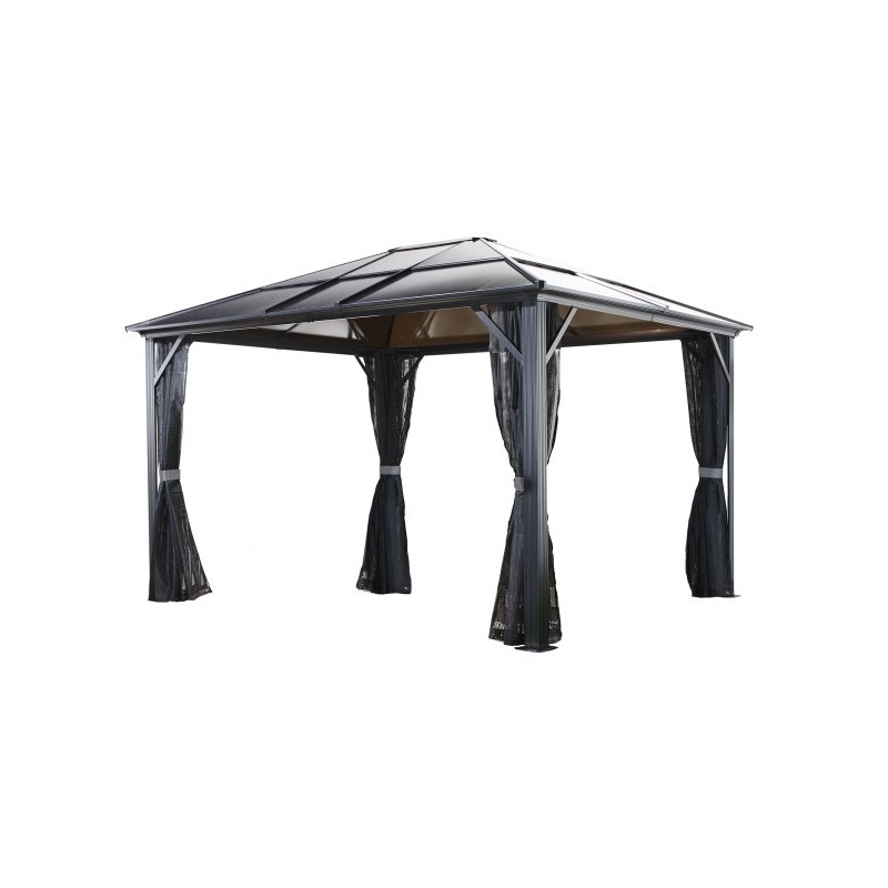 Sojag 10x10 Meridien Gazebo Kit - Dark Gray (500-9162929)