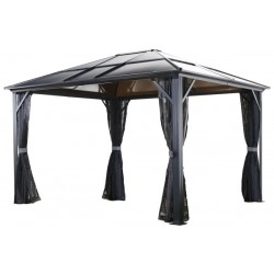 Sojag 10x12 Meridien Gazebo Kit - Dark Gray (500-9162936)