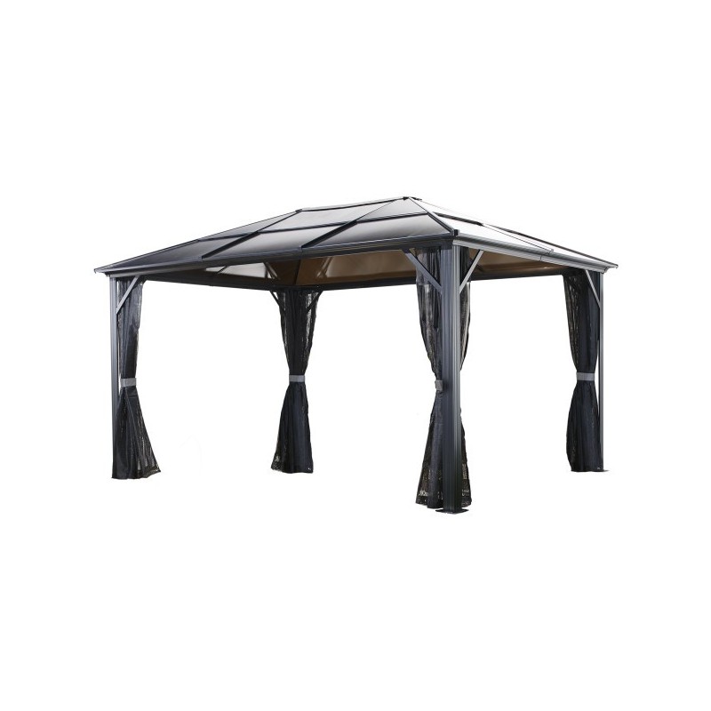 Sojag 10x14 Meridien Gazebo Kit - Dark Gray (500-8162943)