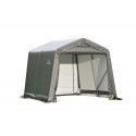 ShelterLogic 8x8x8 Peak Style Shelter, Grey (71802)