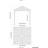 Sojag 8x8 Dakota Gazebo Kit - Dark Brown (500-9164992) Sojag 8x8 Dakota Gazebo Kit - Dark Brown (500-9164992)