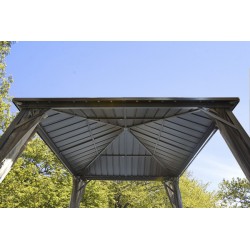 Sojag 10x12 Dakota Gazebo Kit - Dark Brown (500-9165029)