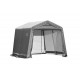 ShelterLogic 10x8x8 Peak Style Shelter, Grey (72803)