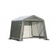 ShelterLogic 8x16x8 Peak Style Shelter, Grey (71823)