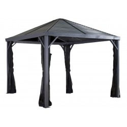 Sojag 10x10 Sanibel Gazebo Kit - Light Gray (500-8162813)