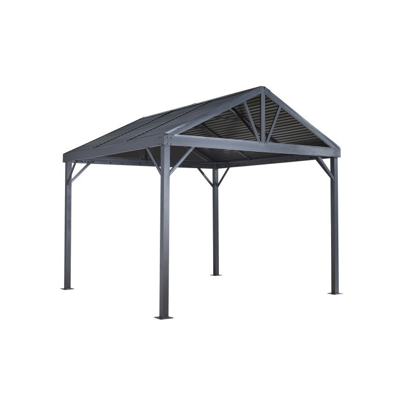 Sojag 10x10 Sanibel I Gazebo Kit - Light Gray (500-8162837)