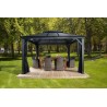 Sojag 12x16 Mykonos II Double Roof Gazebo Kit - Dark Gray (500-9165227) Sojag 12x16 Mykonos II Double Roof Gazebo Kit - Dark Gray (500-9165227)