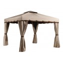 Sojag 10x12 Roma Gazebo Kit - Beige w/ Brown Trim (500-9165395) Sojag 10x12 Roma Gazebo Kit - Beige w/ Brown Trim (500-9165395)