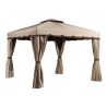 Sojag 10x12 Roma Gazebo Kit - Beige w/ Brown Trim (500-9165395) Sojag 10x12 Roma Gazebo Kit - Beige w/ Brown Trim (500-9165395)