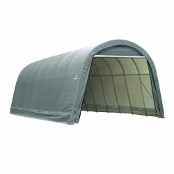 Shelter Logic 15x28x12 Round Style Shelter Kit - Grey (95333)