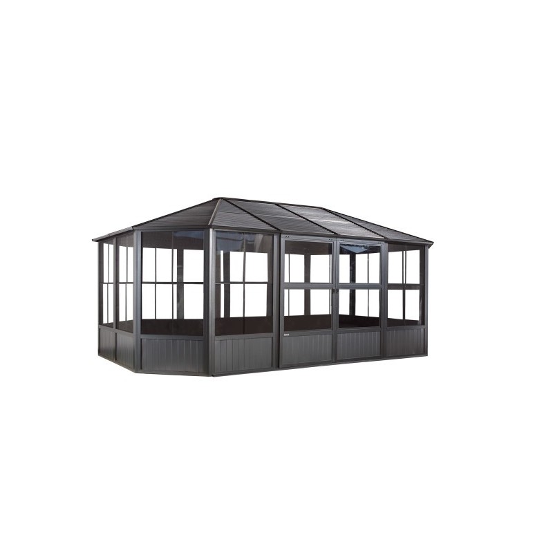 Sojag 12x18 Charleston Solarium Outdoor Gazebo Kit (448-9163018)