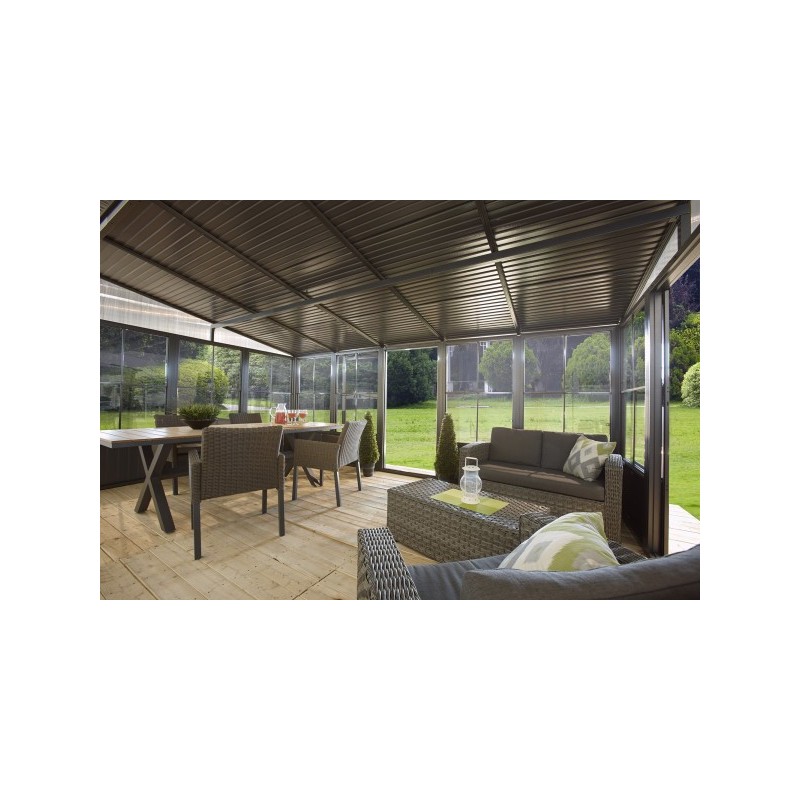 Sojag 10x16 Charleston Solarium Wall Mounted Gazebo Kit - Dark Gray (440-9163032) Sojag 10x16 Charleston Solarium Wall Mounted Gazebo Kit - Dark Gray (440-9163032)