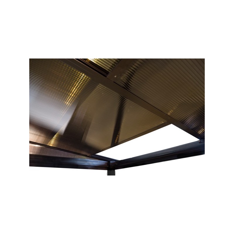 Sojag 10x12 Sutton Wall-Mounted Gazebo Kit - Dark Brown (500-9165371)