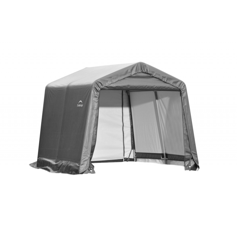 ShelterLogic 10x16x8 Peak Style Shelter, Grey (72823) ShelterLogic 10x16x8 Peak Style Shelter, Grey (72823)