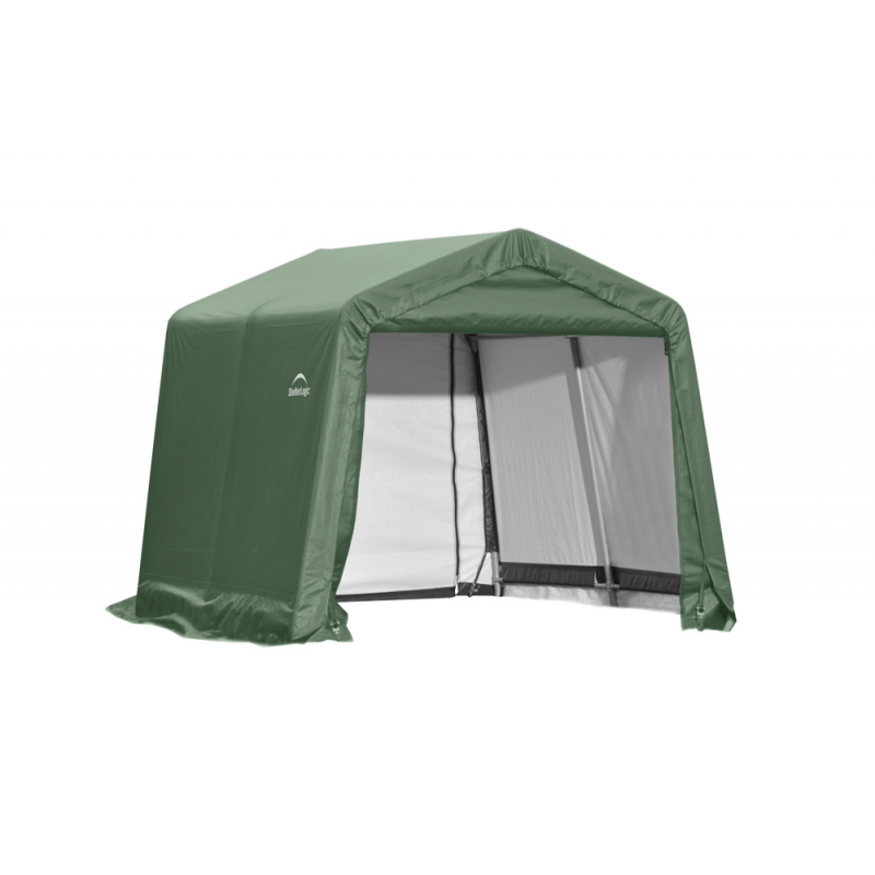 ShelterLogic 10x16x8 Peak Style Shelter, Green (72824) ShelterLogic 10x16x8 Peak Style Shelter, Green (72824)