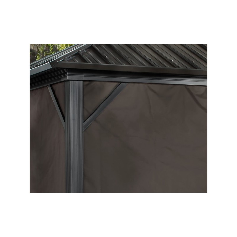 Sojag Curtains for Genova 12x12 - Brown (135-9163896)