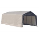 ShelterLogic 12x20x8 Peak Style Shelter, Grey (71434)