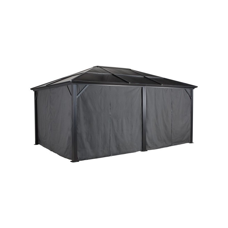 Sojag Curtains for Meridien 12x16 - Gray (135-9163773)