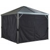 Sojag Curtains for Sanibel 8x8 - Black (135-9163902) Sojag Curtains for Sanibel 8x8 - Black (135-9163902)