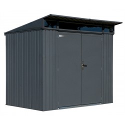 ShelterLogic 8x5 Denali Steel Storage Shed Kit - Anthracite (SJDEN85)