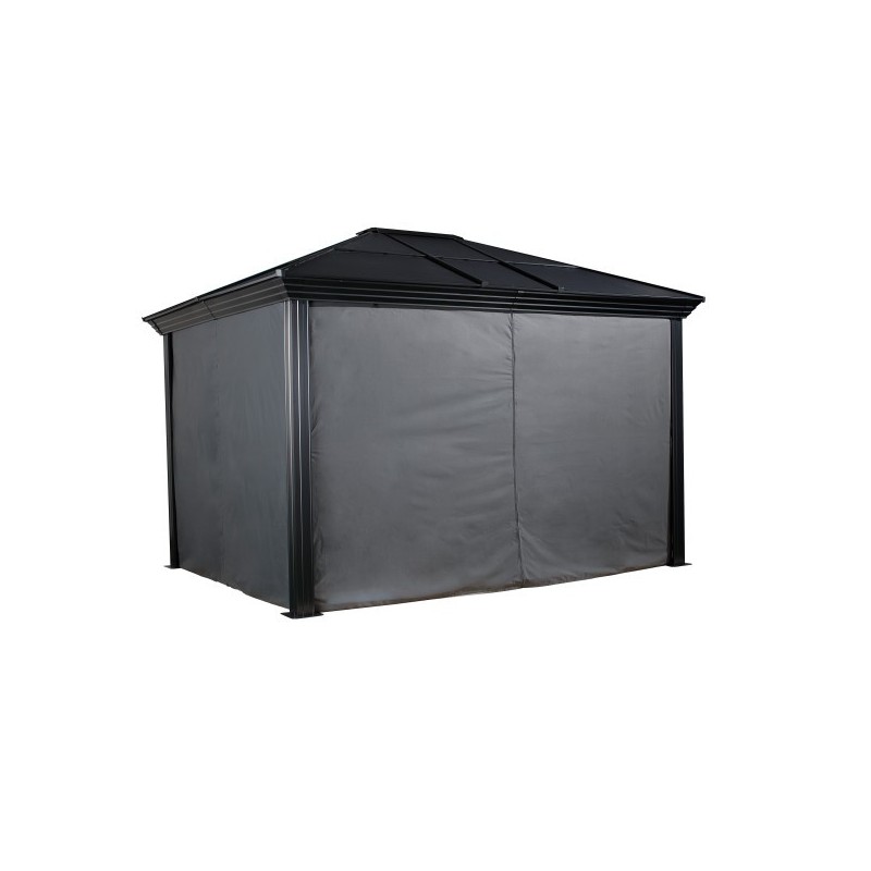 Sojag 10x12 Cambridge Gazebo Kit - Dark Gray (500-9161267)