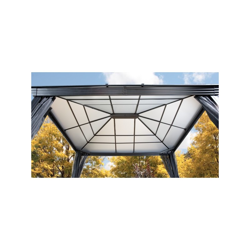 Sojag 10x12 Cambridge Gazebo Kit - Dark Gray (500-9161267)