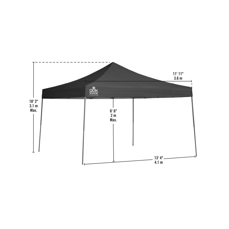 Quik Shade 12x12 Expedition EX144 Canopy Kit - Green (161399DS)