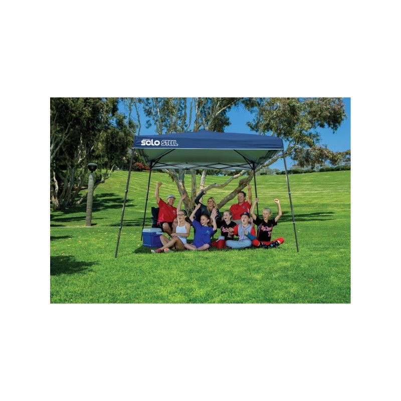 Quik Shade 11x11 Solo Steel 72 Canopy Kit - Midnight Blue (165710DS)