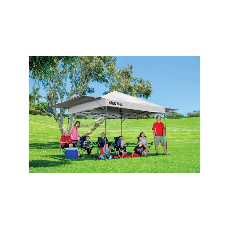 Quik Shade 10x17 Solo Steel 170 Canopy Kit - White (167523DS)