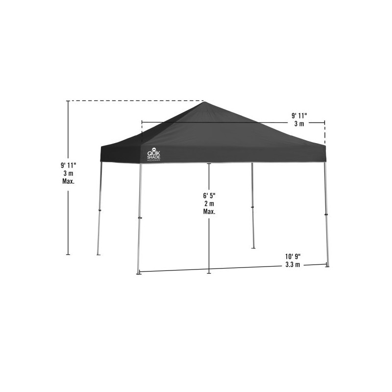 Quik Shade 10x10 Weekender Elite Canopy Kit - White (160096DS)