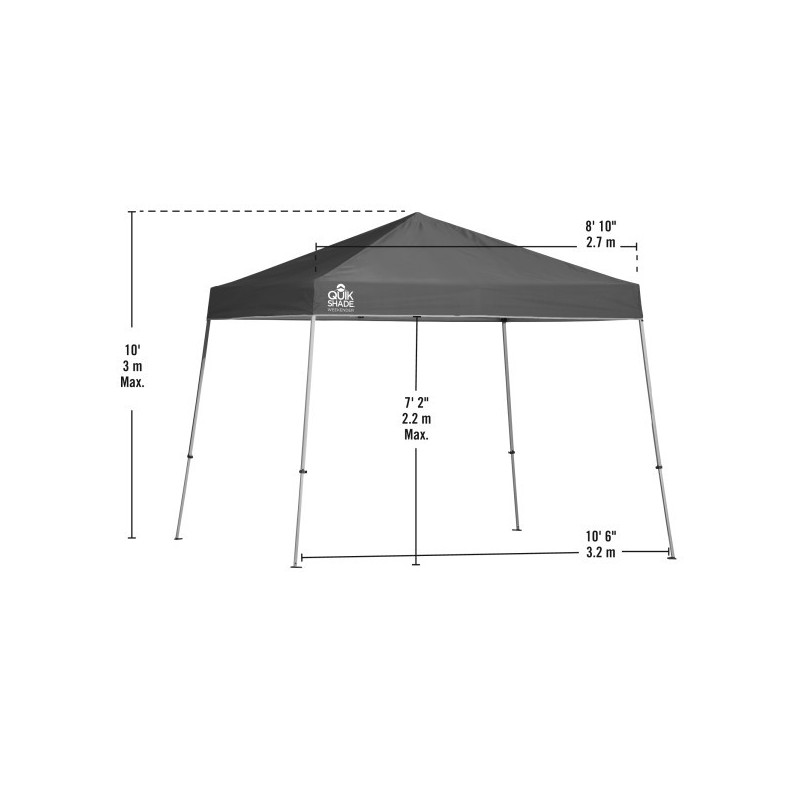 Quik Shade 12x12 Weekender Elite WE81 Canopy Kit - White (167514DS)