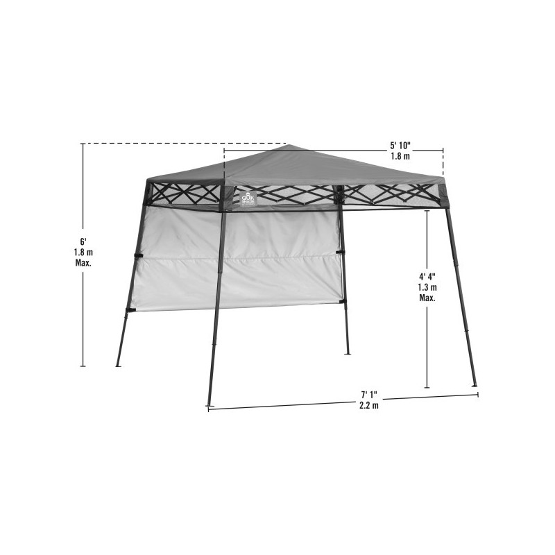 Quik Shade 7x7 Go Hybrid Canopy Kit - Red (167519DS)