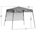 Quik Shade 7x7 Go Hybrid Canopy Kit - Charcoal (167520DS)