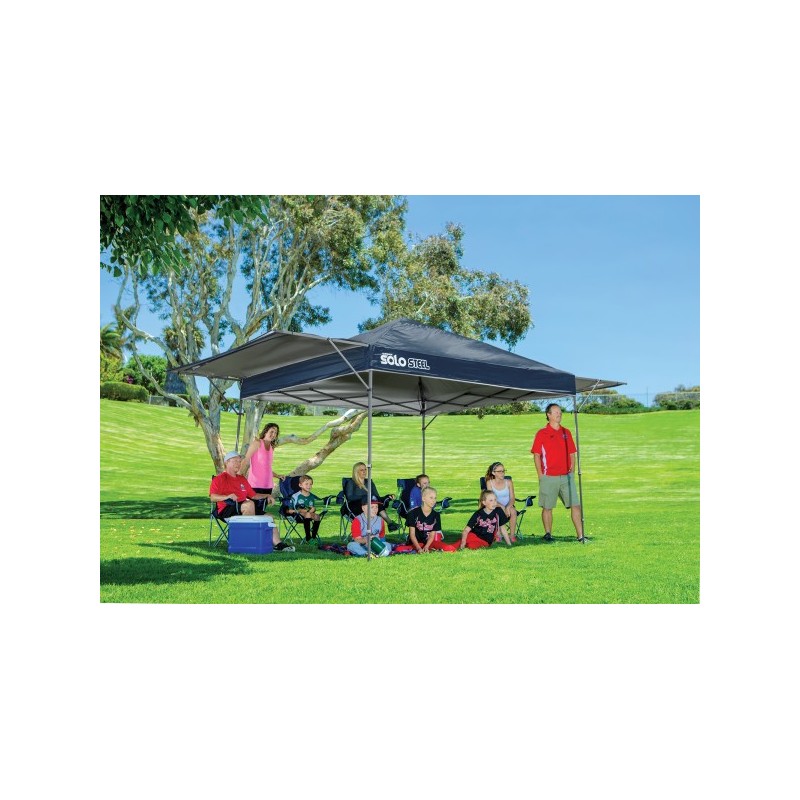 Quik Shade 10x17 Solo Steel 170 Canopy Kit - Midnight Blue (167527DS)