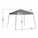 Quik Shade 9x9 Solo Steel 50 Canopy Kit -Turquoise (167533DS)