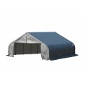 ShelterLogic 18x28x9 Peak Style Shelter, Grey (80005)