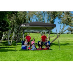 Quik Shade 11x11 Solo Steel 90 Canopy Kit - Black (167559DS)