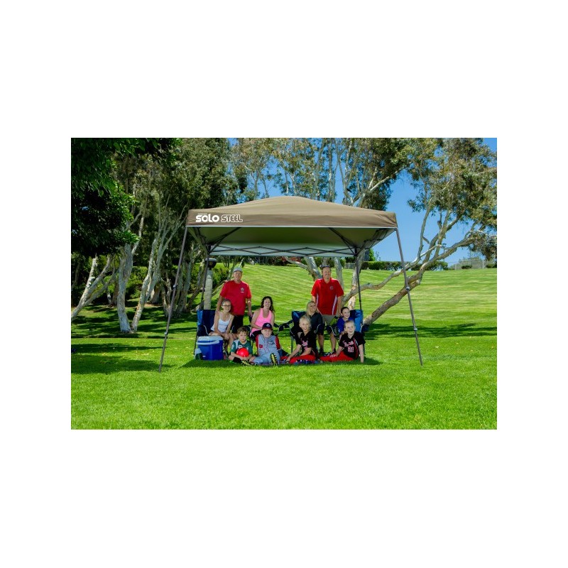 Quik Shade 11x11 Solo Steel 90 Canopy Kit - Khaki (167542DS)