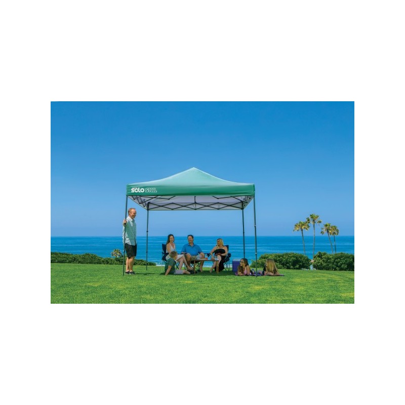 Quik Shade 10x10 Solo Steel 100 Canopy Kit - Turquoise (167537DS)