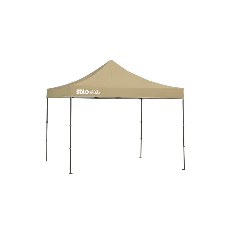 Quik Shade 10x10 Solo Steel 100 Canopy Kit - Khaki (167543DS)