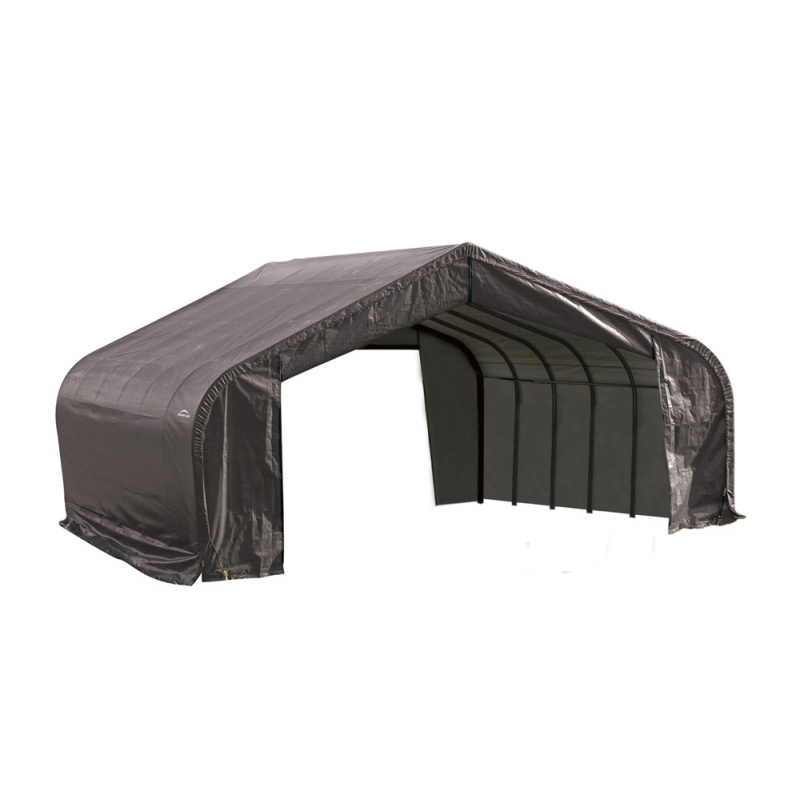 ShelterLogic 22x24x13 Peak Style Shelter, Grey (82143)