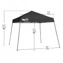 Quik Shade 10x10 Expedition EX64 One Push Canopy Kit - Charcoal (167551DS)