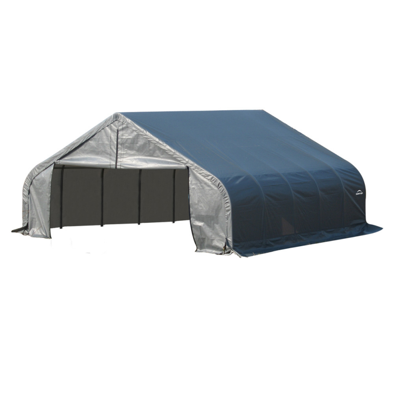 ShelterLogic 22x20x11 Peak Style Shelter, Grey (78431)