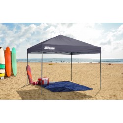 Quik Shade 10x10 Expedition EX100 One Push Canopy Kit - Charcoal (167553DS)