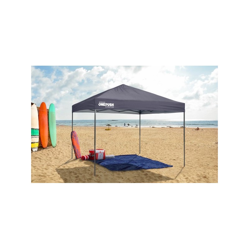 Quik Shade 10x10 Expedition EX100 One Push Canopy Kit - Charcoal (167553DS)