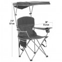 Quik Shade Max Shade Folding Chair - Khaki (167610DS)